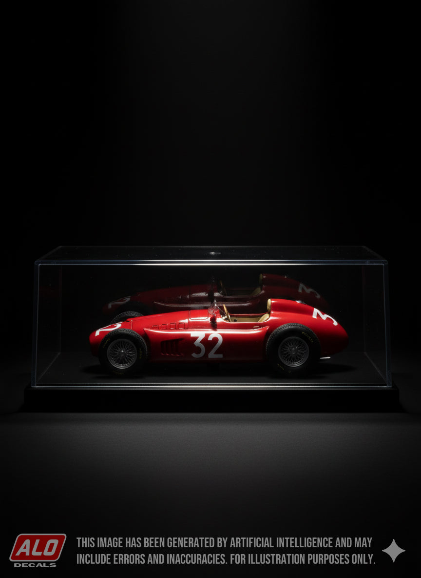 1955 MONACO GP #32 LANCIA D50 LOUIS CHIRON 1:43 DECALS