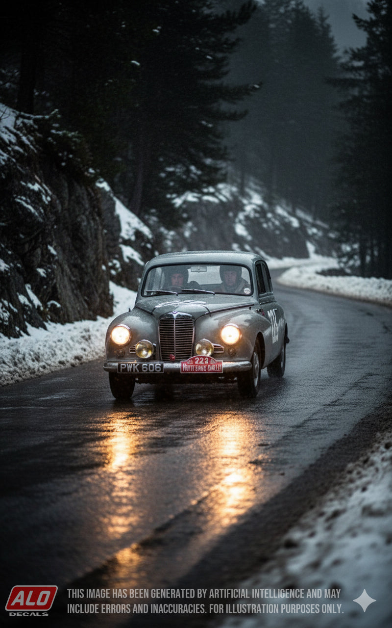 1955 MONTE CARLO RALLY #223 SUNBEAM MK.III JOHN FAIRMAN/L. SMITH 1:43 DECALS