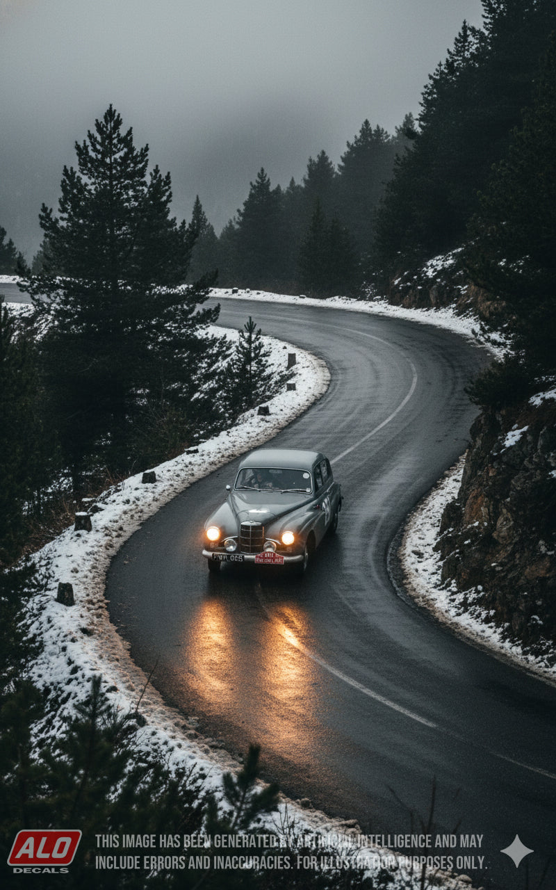 1955 MONTE CARLO RALLY #251 SUNBEAM MK.III PETER HARPER/DAVID HUMPHREY 1:43 DECALS