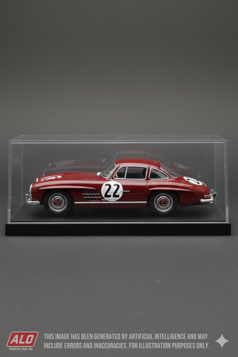 1956 SEBRING 12 HOURS #22 MERCEDES-BENZ 300SL CHESTER FLYNN/GEORGE REED 1:43 DECALS