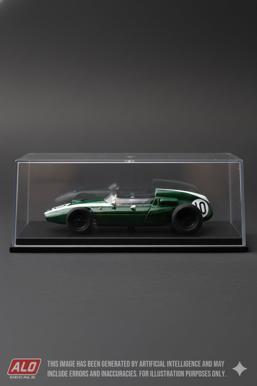 1959 FRENCH GP #10 COOPER T51 MASTEN GREGORY 1:43 DECALS