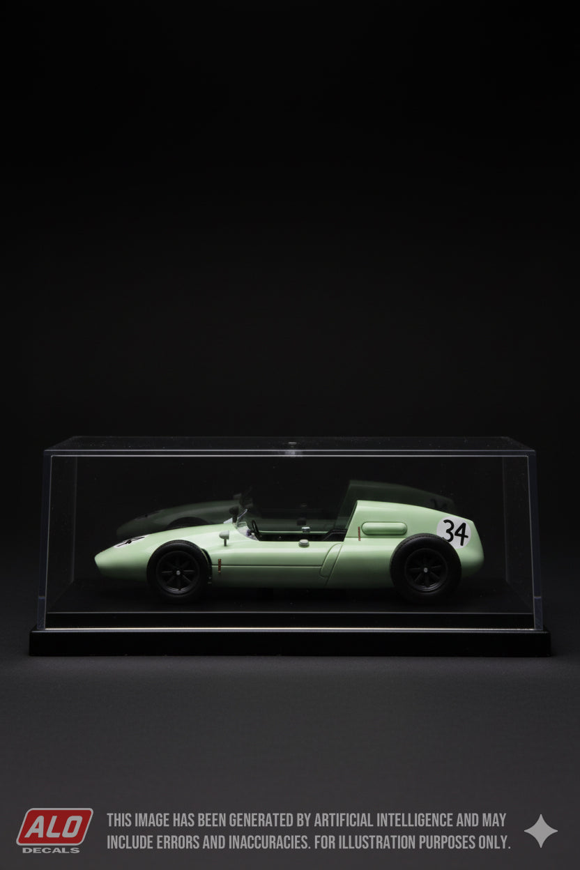 1959 MONACO GP #34 COOPER T51 IVOR BUEB 1:43 DECALS