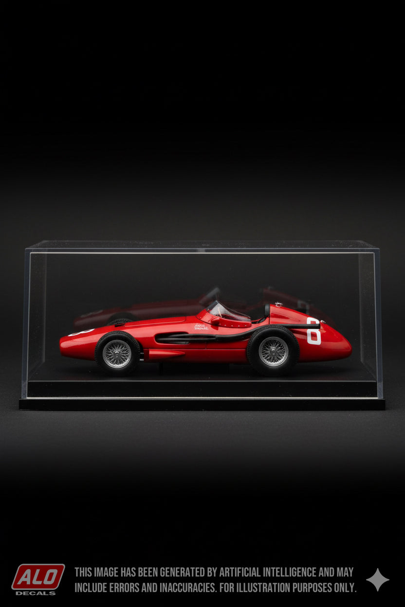 1960 ARGENTINE GP #8 MASERATI 250F GIORGIO SCARLATTI 1:43 DECALS