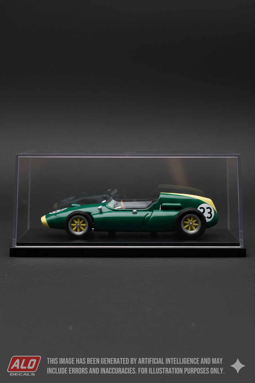 1960 BRITISH GP #23 COOPER T51 JACK FAIRMAN 1:43 DECALS