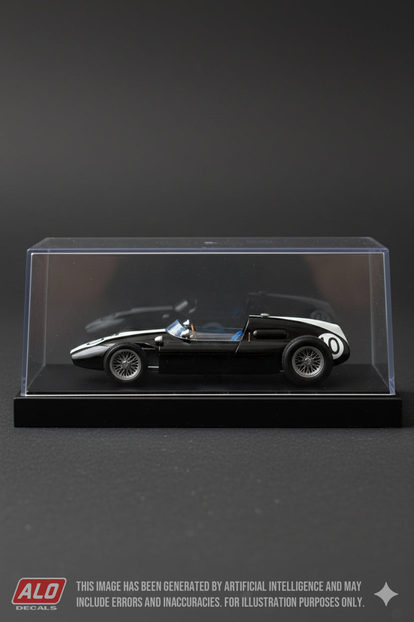 1960 ITALIAN GP #10 COOPER T45 WOLFGANG SEIDEL 1:43 DECALS