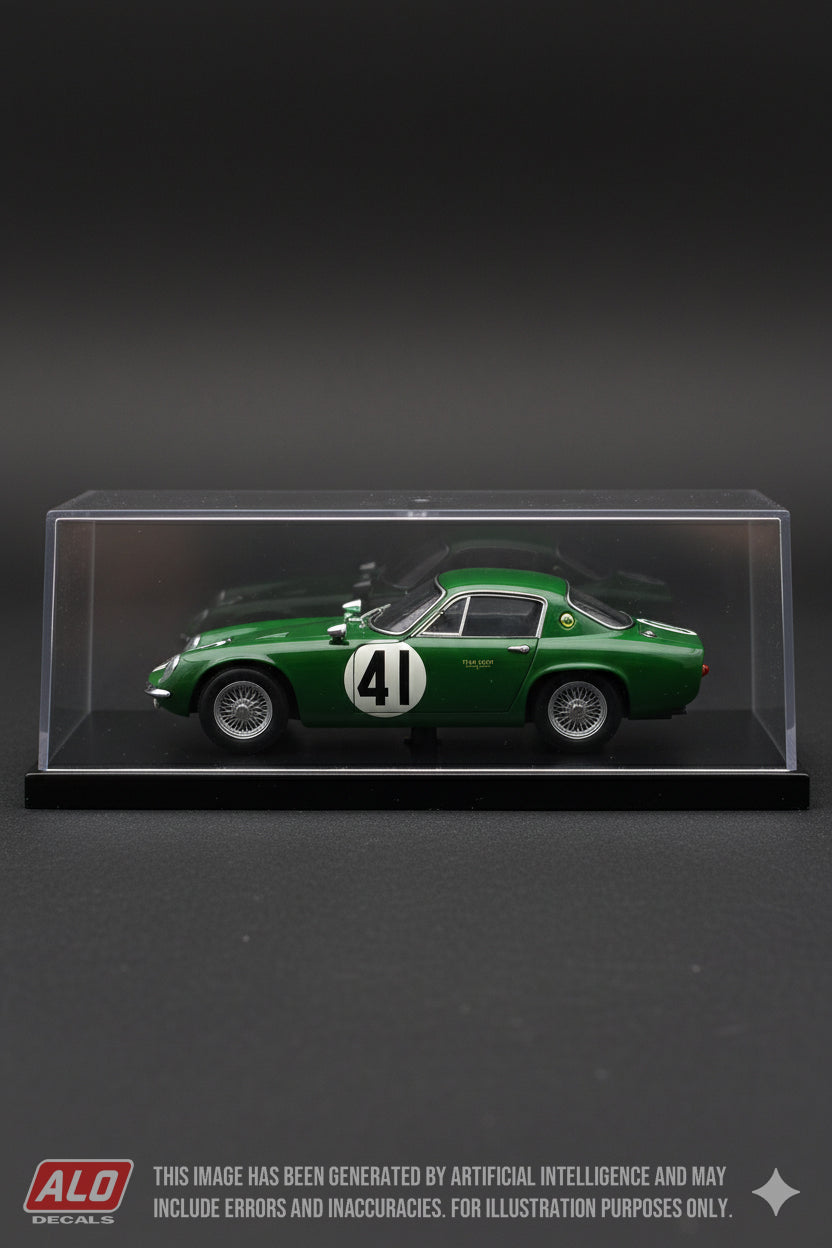1960 LE MANS 24 HOURS #41 LOTUS ELITE JOHN WAGSTAFF/TONY MARSH 1:43 DECALS