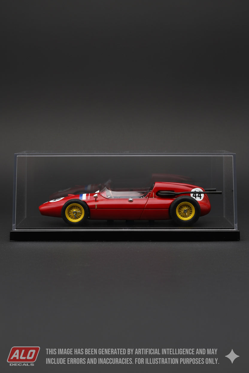 1960 MONACO GP #44 COOPER T51 MAURICE TRINTIGNANT 1:43, 1:32 DECALS