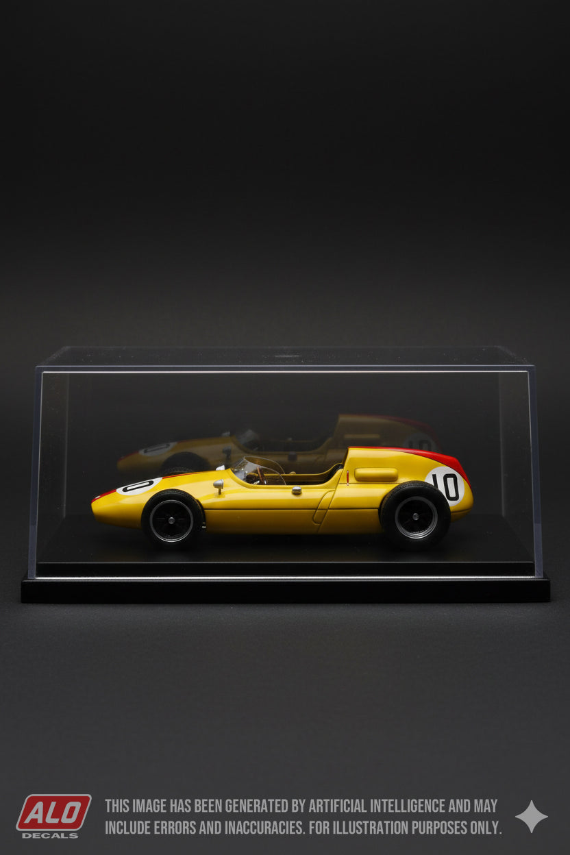 1960 SYRACUSE GP #10 COOPER T51 PAUL FRERE 1:43 DECALS