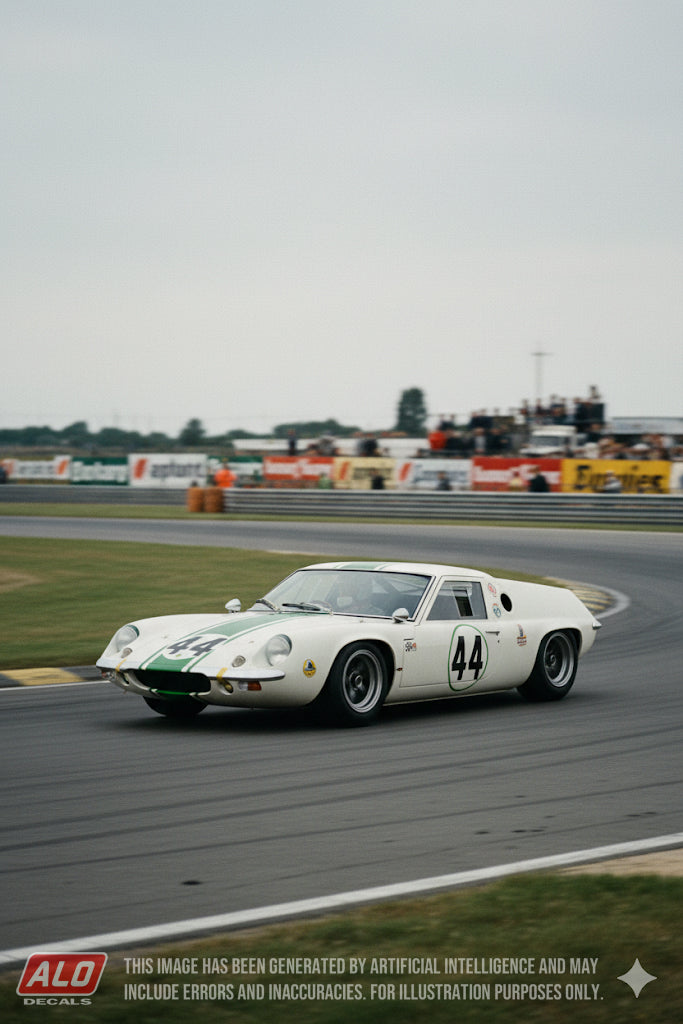 1967 LE MANS 24 HOURS #44 LOTUS 47 EUROPA DAVID PRESTON/JOHN WAGSTAFF 1:43 DECALS