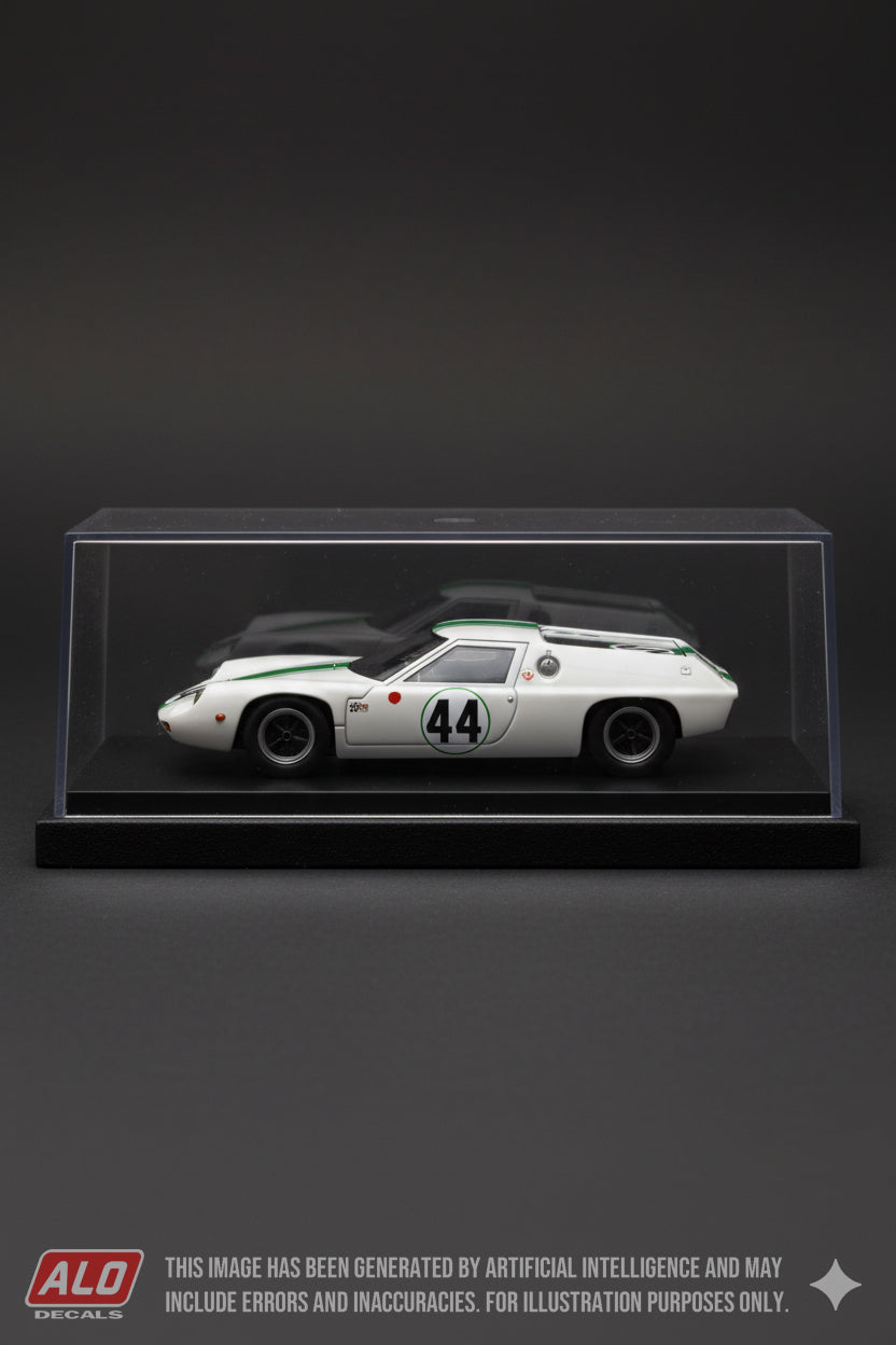1967 LE MANS 24 HOURS #44 LOTUS 47 EUROPA DAVID PRESTON/JOHN WAGSTAFF 1:43 DECALS