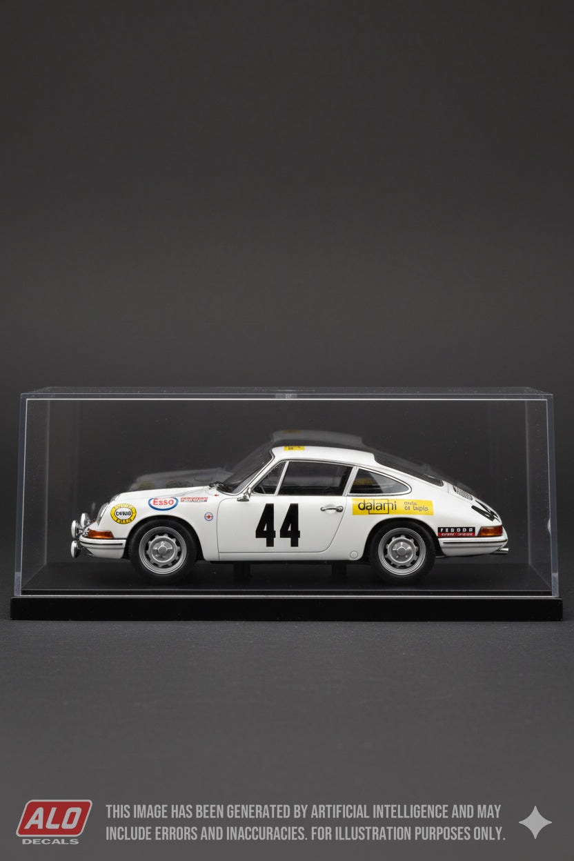 1969 LE MANS 24 HOURS #44 PORSCHE 911 CLAUDE LAURENT/JACQUES MARCHE 1:43 DECALS