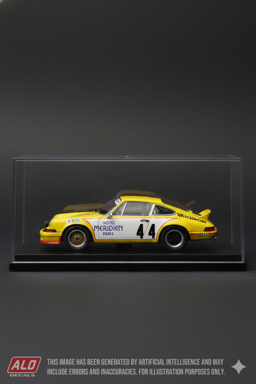 1973 LE MANS 24 HOURS #44 PORSCHE 911 JEAN-FRANCOIS PIOT/PETER ZBINDEN 1:43 DECALS