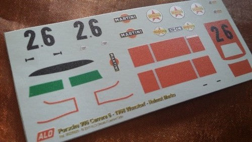 1968 WUNSDORF #26 PORSCHE 906 HELMUT MARKO 1:43 DECALS