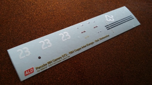 1964 COPPA INTER-EUROPA, MONZA #23 PORSCHE 904 ROB SLOTEMAKER 1:43 DECALS