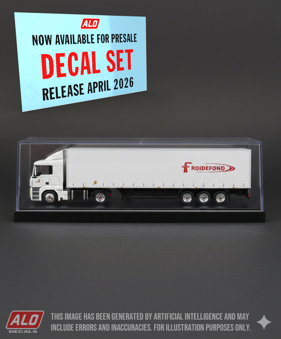 2017-PRESENT SEMI-TRAILER DECORATION "FROIDEFOND" 1:87 DECALS