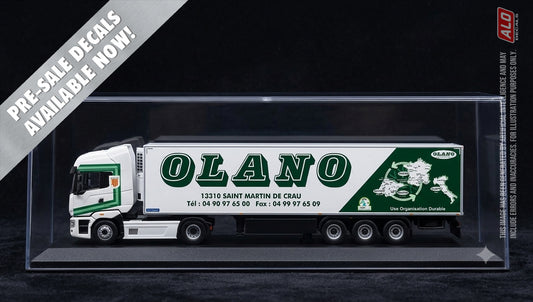 DECORAZIONE SEMIRIMORCHIO 2011 "OLANO - EKI BEER/BIERE" 1:87 DECALCOMANIE