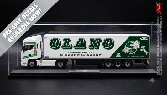 DECORAZIONE SEMIRIMORCHIO 2011 "OLANO - EKI BEER/BIERE" 1:87 DECALCOMANIE