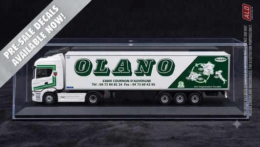 DECORAZIONE SEMIRIMORCHIO 2011 "OLANO - EKI BEER/BIERE" 1:87 DECALCOMANIE