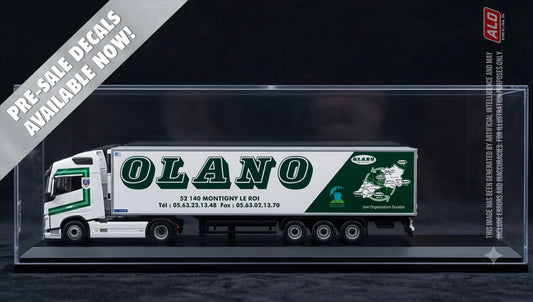 DECORAZIONE SEMIRIMORCHIO 2011 "OLANO - EKI BEER/BIERE" 1:87 DECALCOMANIE