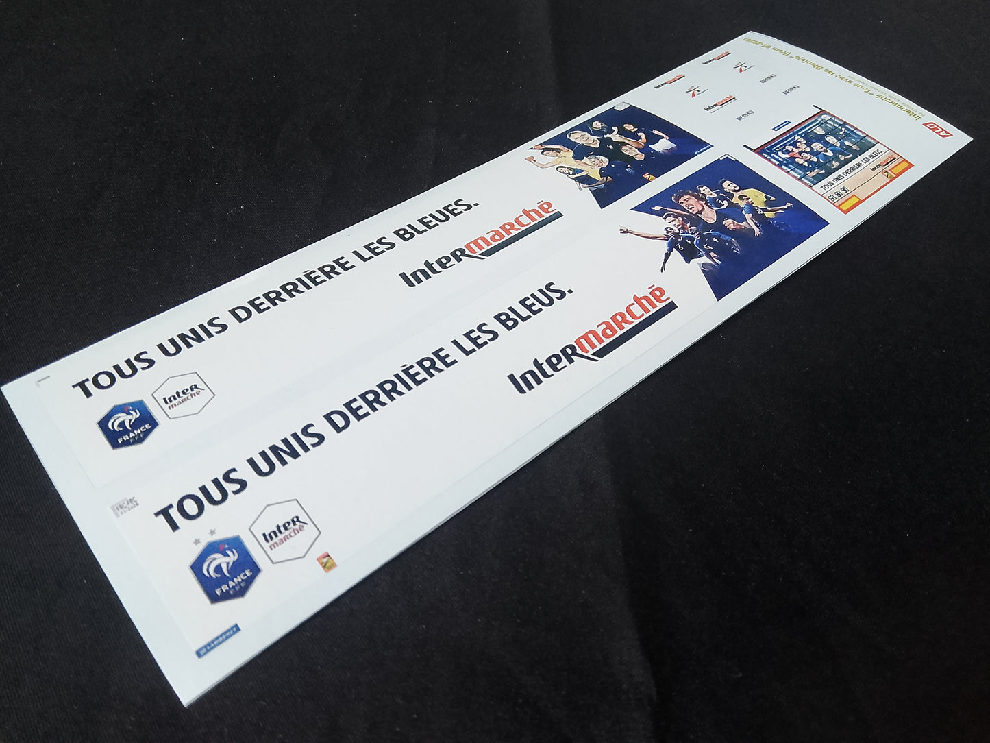 2020 SEMI-TRAILER DECORATION "INTERMARCHÉ, TOUS UNIS DERRIÈRE LES BLEUS" 1:87 DECALS