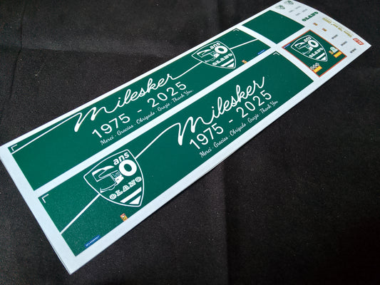 2025 SEMI-TRAILER DECORATION "OLANO - 50 ANS" 1:87 DECALS