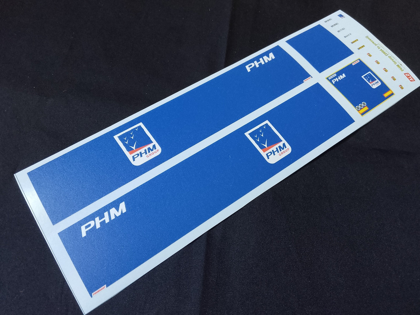 2004-PRESENT SEMI-TRAILER DECORATION "PHM GROUP" 1:87 DECALS