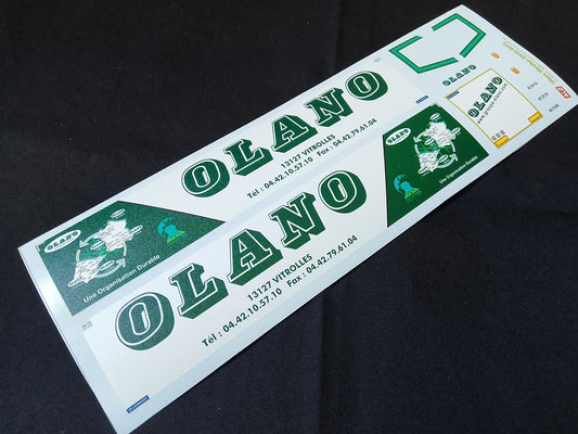 2012-2017 SEMI-TRAILER DECORATION "OLANO - VITROLLES" 1:87 DECALS
