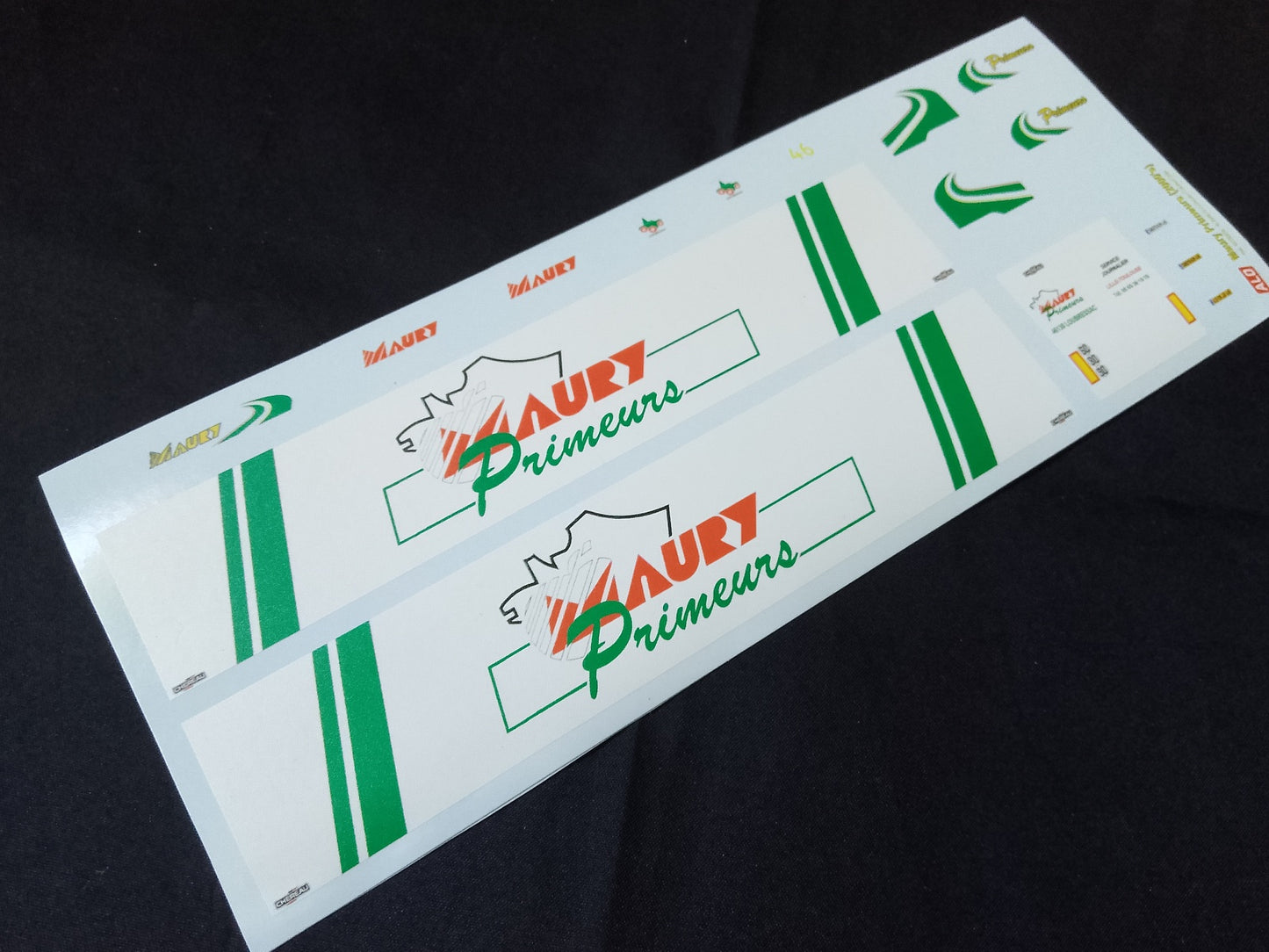 2000'S SEMI-TRAILER DECORATION "MAURY PRIMEURS" 1:87 DECALS
