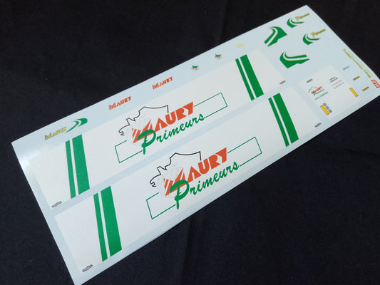 2000S "MAURY PRIMEURS" SEMI-TRAILER DECORATION 1:87 DECALS