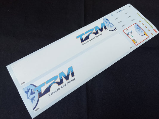 2014-PRESENT SEMI-TRAILER DECORATION "TRM RENÉ MADRIAS" 1:87 DECALS