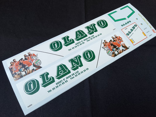 2010 SEMI-TRAILER DECORATION "OLANO - SJLO RUGBY" 1:87 DECALS