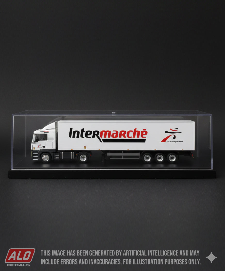 2009-PRESENT SEMI-TRAILER DECORATION "INTERMARCHÉ" 1:87 DECALS