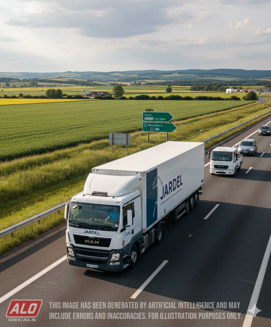 2020's SEMI-TRAILER DECORATION "JARDEL" 1:87 DECALS