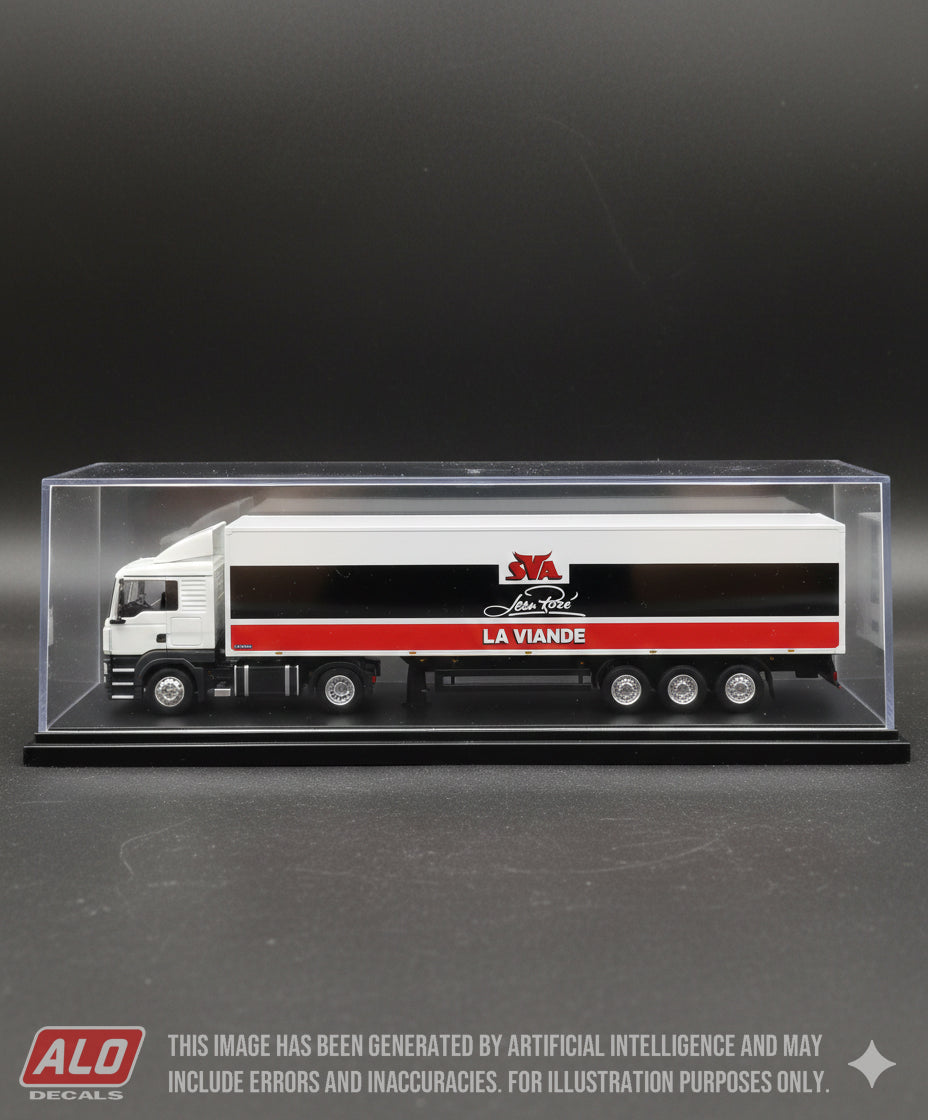 2000's SEMI-TRAILER DECORATION "JEAN ROZÉ" 1:87 DECALS