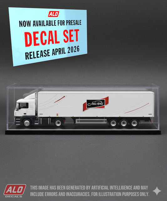 2010's-PRESENT SEMI-TRAILER DECORATION "JEAN ROZÉ" 1:87 DECALS