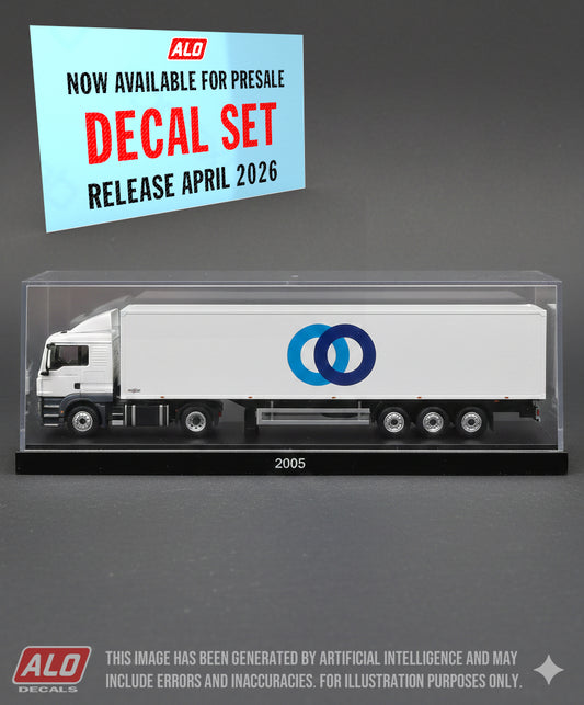 2000-2012 SEMI-TRAILER DECORATION "STEF" 1:87 DECALS