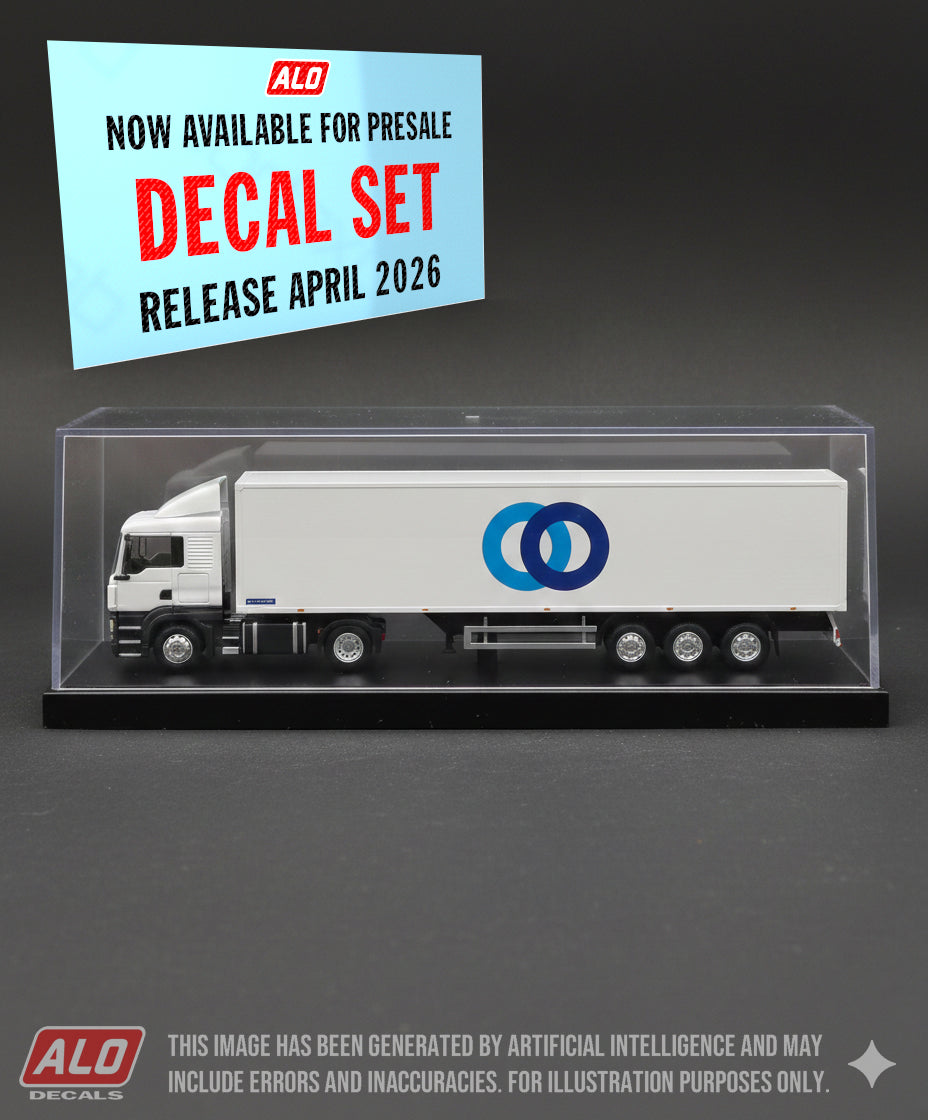 2012-PRESENT SEMI-TRAILER DECORATION "STEF" 1:87 DECALS