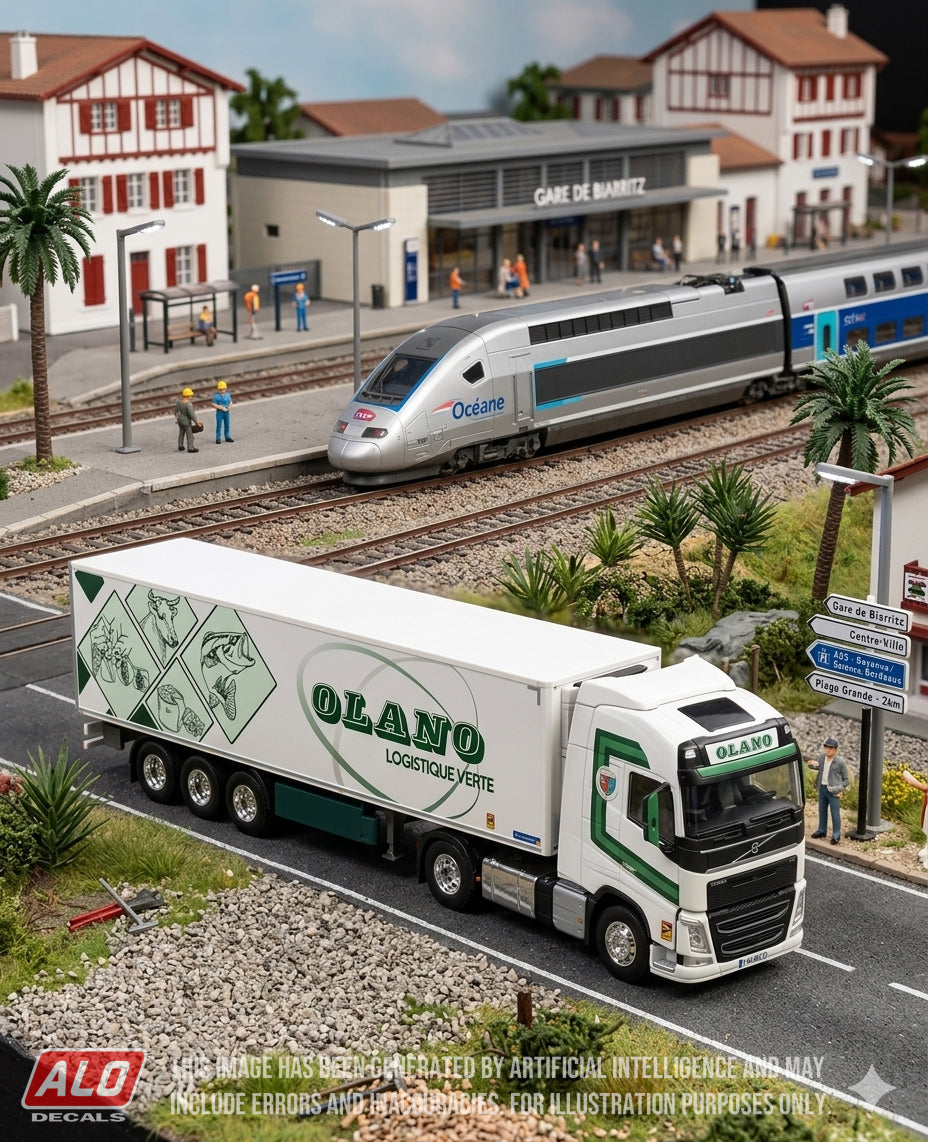 2017-PRESENT SEMI-TRAILER DECORATION "OLANO" 1:87 DECALS