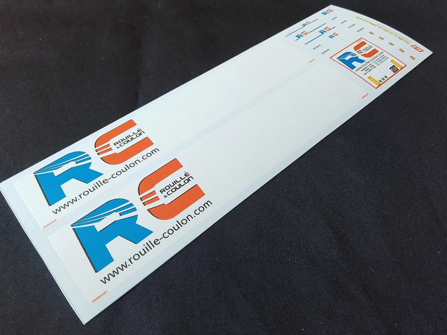 2009-PRESENT SEMI-TRAILER DECORATION "ROUILLÉ & COULON" 1:87 DECALS
