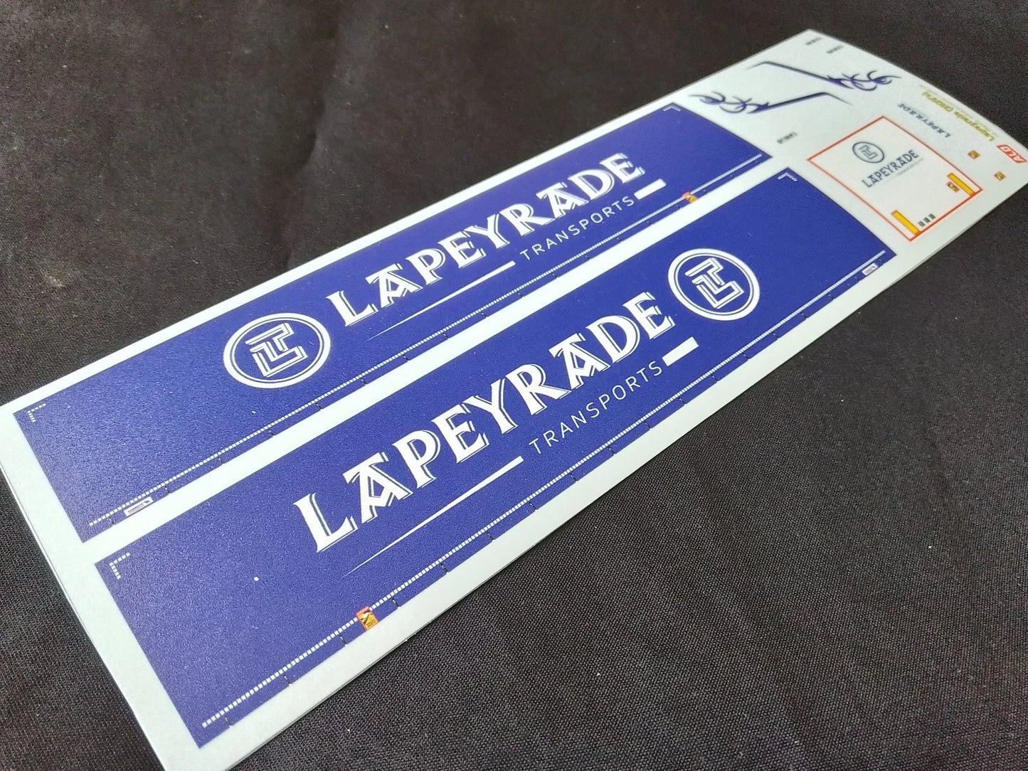 2020's SEMI-TRAILER DECORATION "LAPEYRADE" 1:87 DECALS