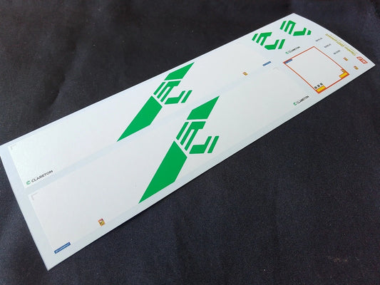 2021-PRESENT SEMI-TRAILER DECORATION "CLARETON" 1:87 DECALS