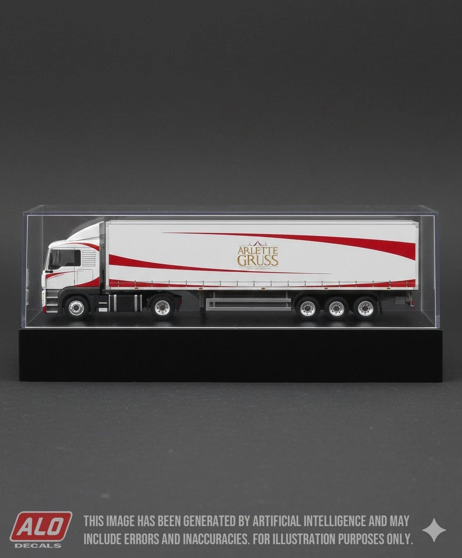2010-PRESENT SEMI-TRAILER DECORATION "ARLETTE GRUSS" 1:87 DECALS