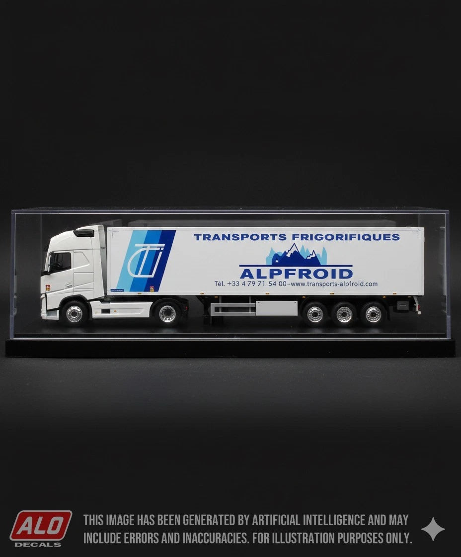 2021-PRESENT SEMI-TRAILER DECORATION "ALPFROID" 1:87 DECALS