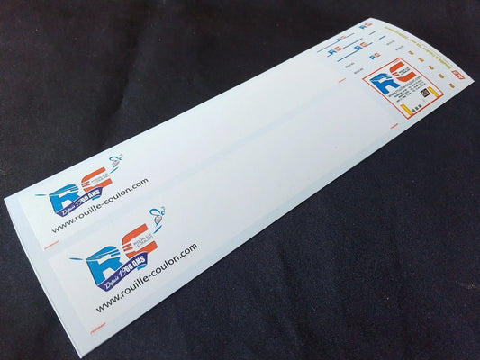 2020 SEMI-TRAILER DECORATION "ROUILLÉ & COULON - 60 ANS" 1:87 DECALS
