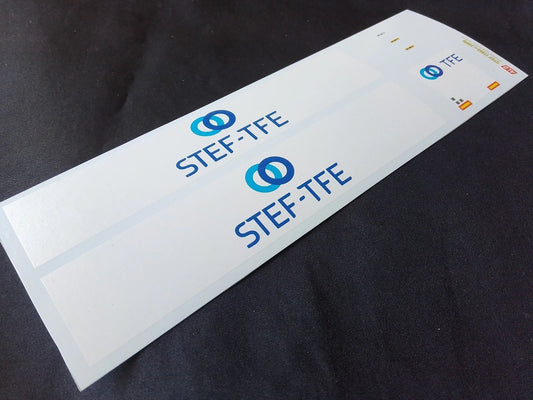 1992-2000 SEMI-TRAILER DECORATION "STEF-TFE" 1:87 DECALS