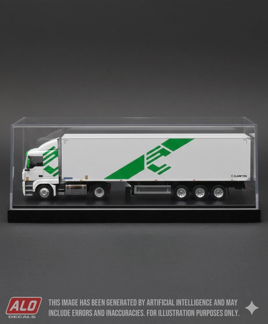 2021-PRESENT SEMI-TRAILER DECORATION "CLARETON" 1:87 DECALS