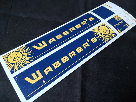 2020's SEMI-TRAILER DECORATION "WABERER'S" 1:87 DECALS