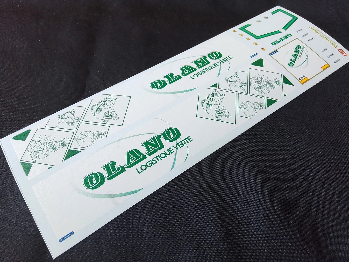 2017-PRESENT SEMI-TRAILER DECORATION "OLANO" 1:87 DECALS