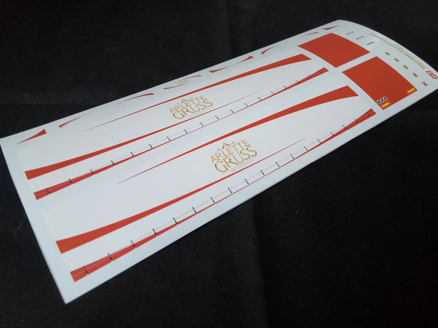 2010-PRESENT SEMI-TRAILER DECORATION "ARLETTE GRUSS" 1:87 DECALS