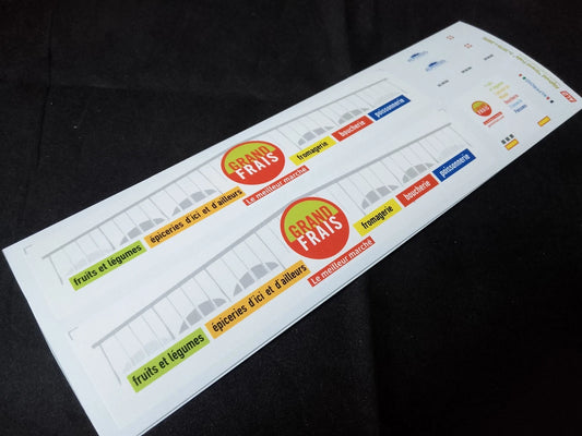 2016-2020 SEMI-TRAILER DECORATION "ALPFROID - GRAND FRAIS" 1:87 DECALS